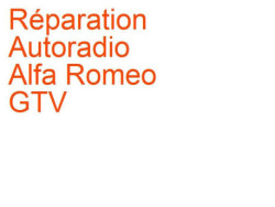 Autoradio Alfa Romeo GTV (1998-2003) phase 2