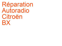 Autoradio Citroën BX (1982-1994) [XB]