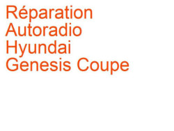 Autoradio Hyundai Genesis Coupe (2012-2013) phase 2