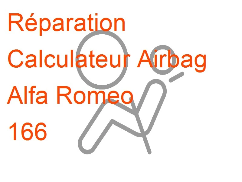 Calculateur Airbag Alfa Romeo 166 5WK76023