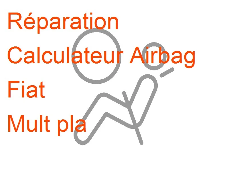 Calculateur Airbag Fiat Mult pla