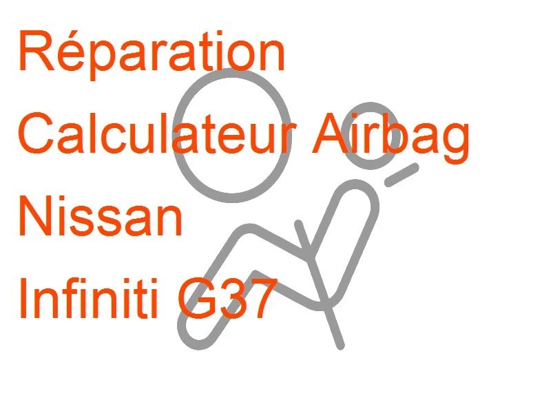 Calculateur Airbag Nissan Infiniti G37