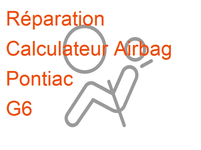 Calculateur Airbag Pontiac G6