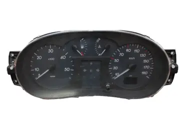 Compteur Renault Master Jaeger Connect. gris et rouge,4 aiguilles