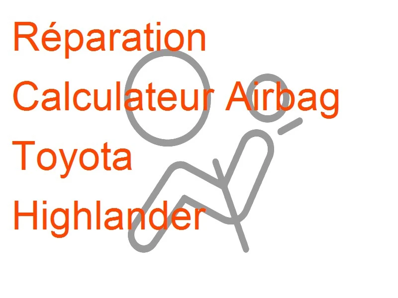 Calculateur Airbag Toyota Highlander