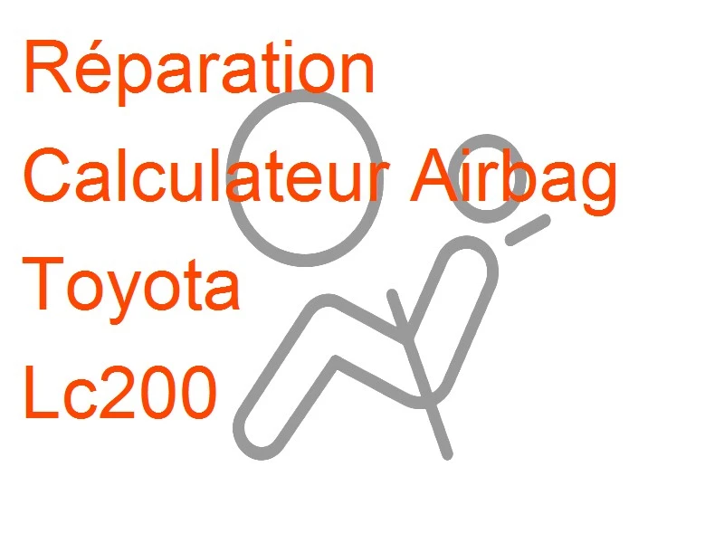 Calculateur Airbag Toyota Lc200