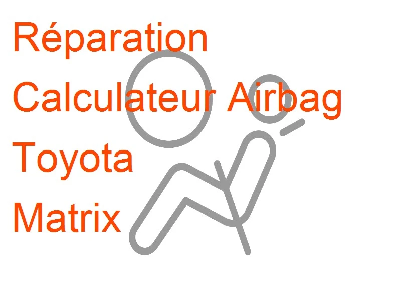 Calculateur Airbag Toyota Matrix