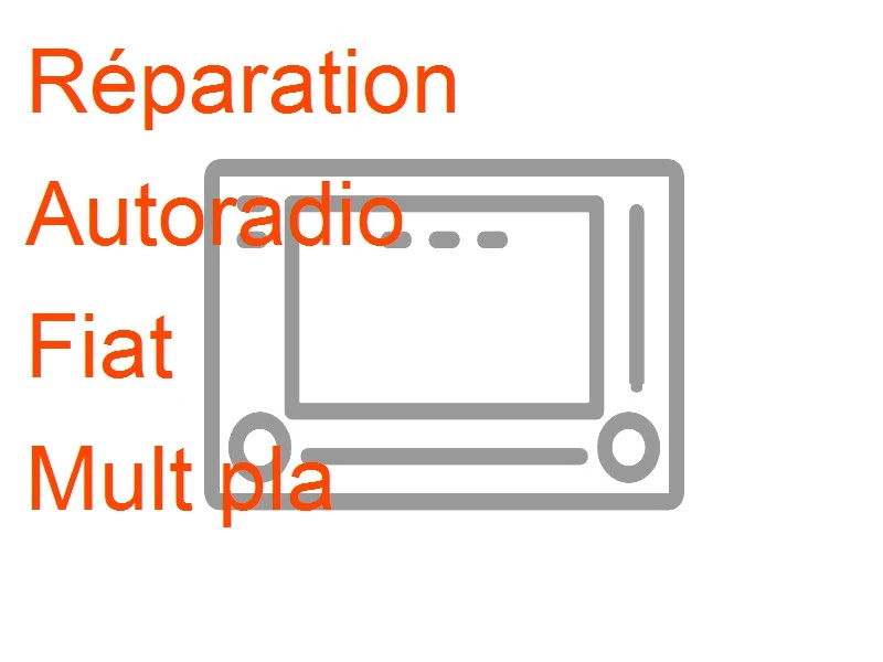 Autoradio Fiat Mult pla Navi RNS 3