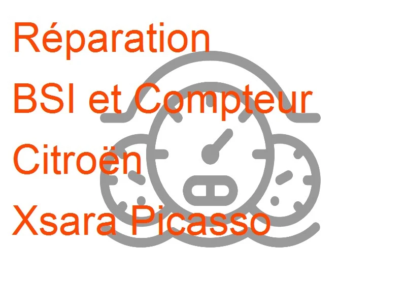 BSI et Compteur Citroën Xsara Picasso Siemens BSI Type E