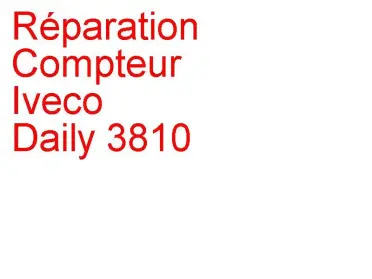 Compteur Iveco Daily 3810