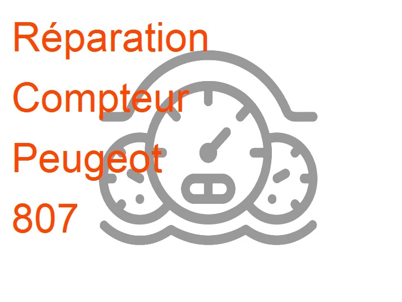 Compteur Peugeot 807