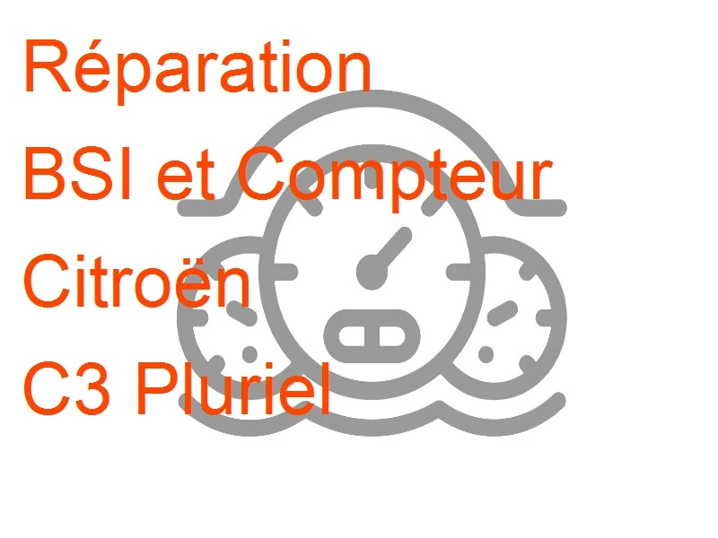 BSI et Compteur Citroën C3 Pluriel