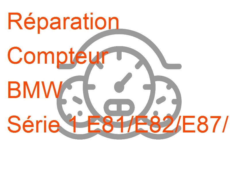Compteur BMW Série 1 E81/E82/E87/E88