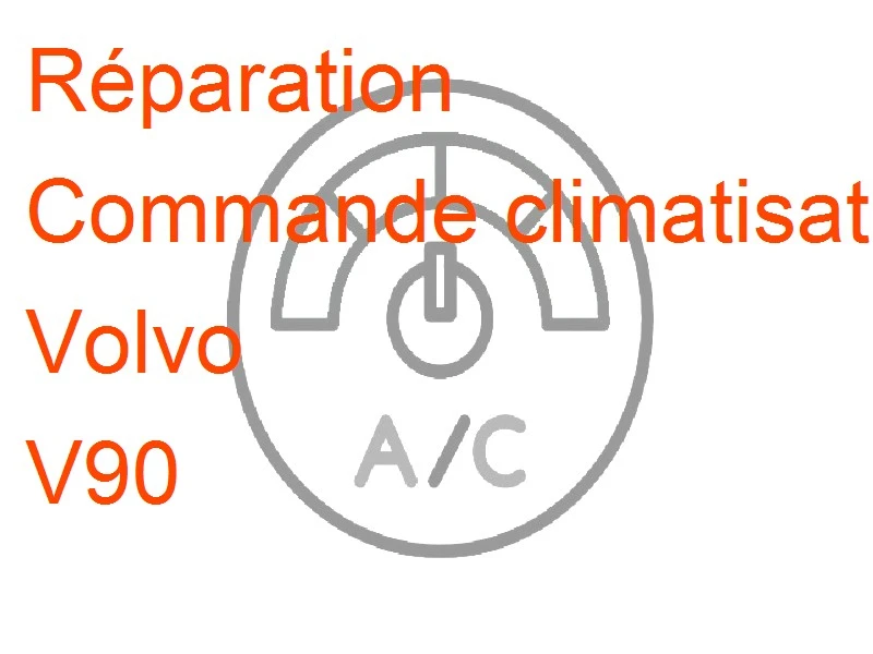 Commande climatisation Volvo V90