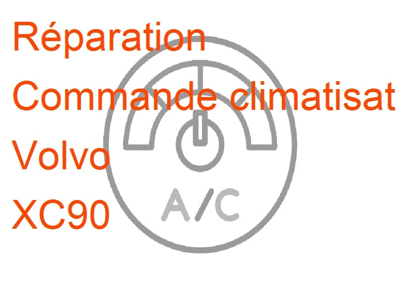 Commande climatisation Volvo XC90