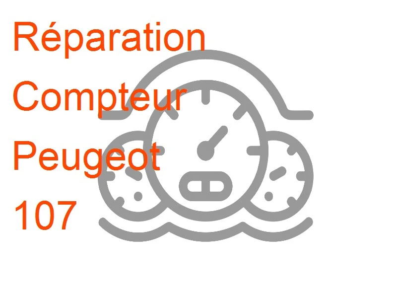 Compteur Peugeot 107