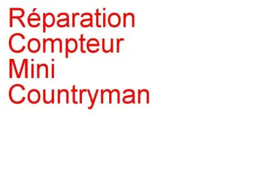 Compteur Mini Countryman