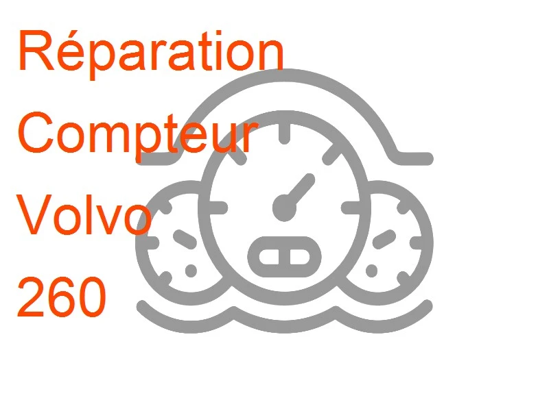 Compteur Volvo 260