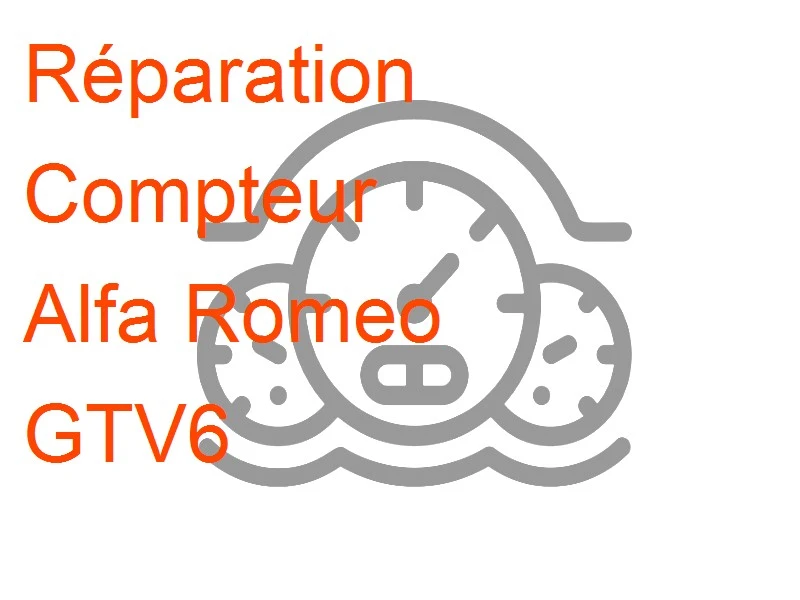 Compteur Alfa Romeo GTV6