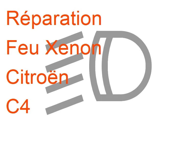 Feu Xenon Citroën C4