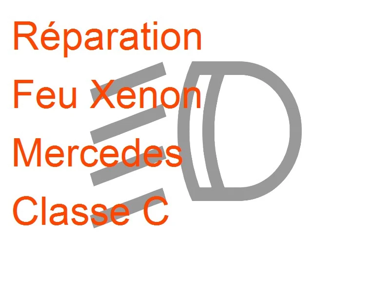 Feu Xenon Mercedes Classe C