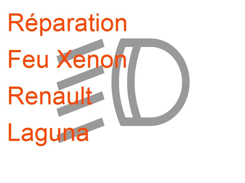 Feu Xenon Renault Laguna