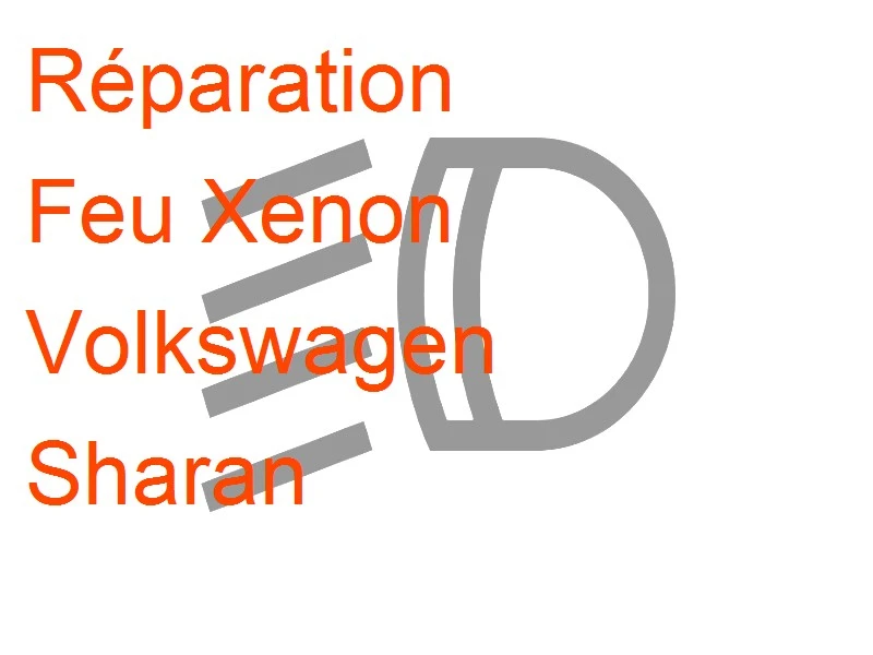 Feu Xenon Volkswagen Sharan