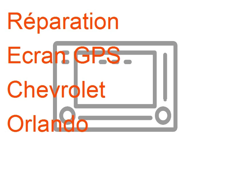 Ecran GPS Chevrolet Orlando DVD-800