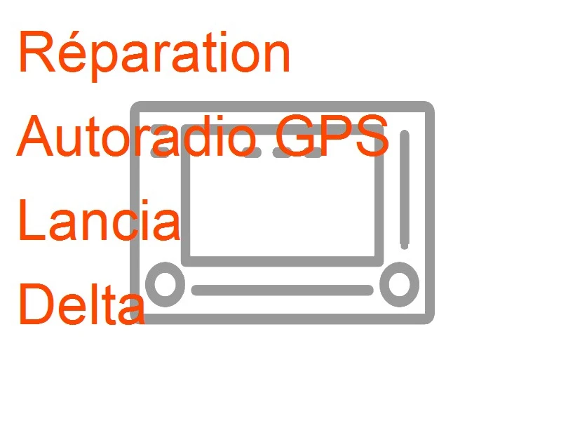 Autoradio GPS Lancia Delta
