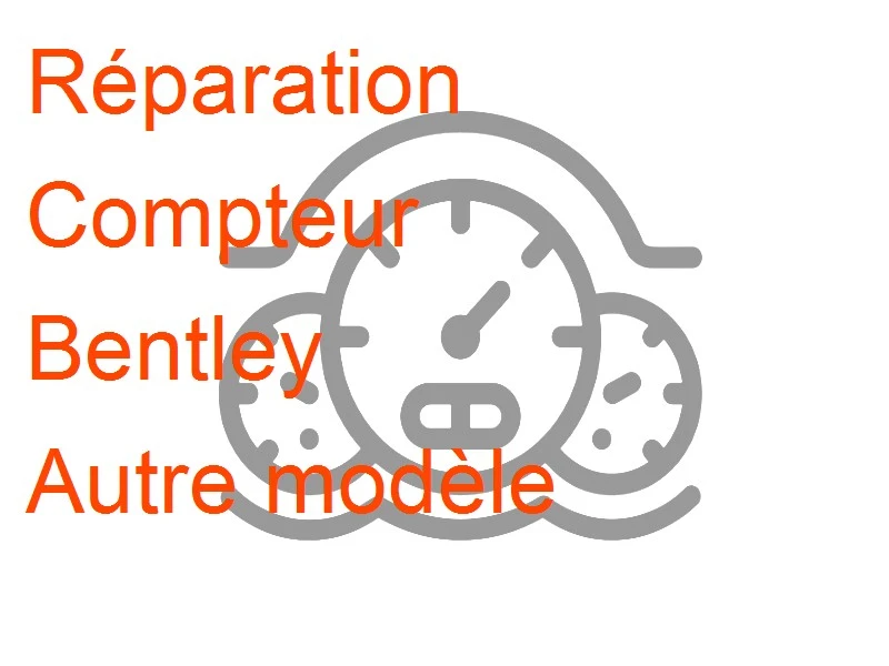 Compteur Bentley Autre modèle