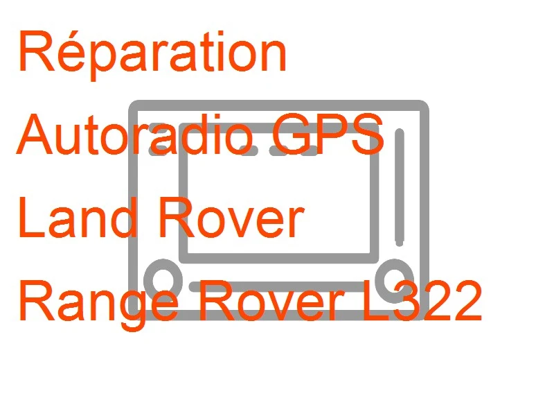Autoradio GPS Land Rover Range Rover L322 ALP RD1RV830