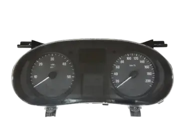 Compteur Renault Mascott 2 Jaeger Connecteur gris, 2 aiguilles, afficheur central