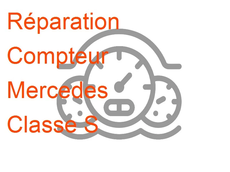 Compteur Mercedes Classe S