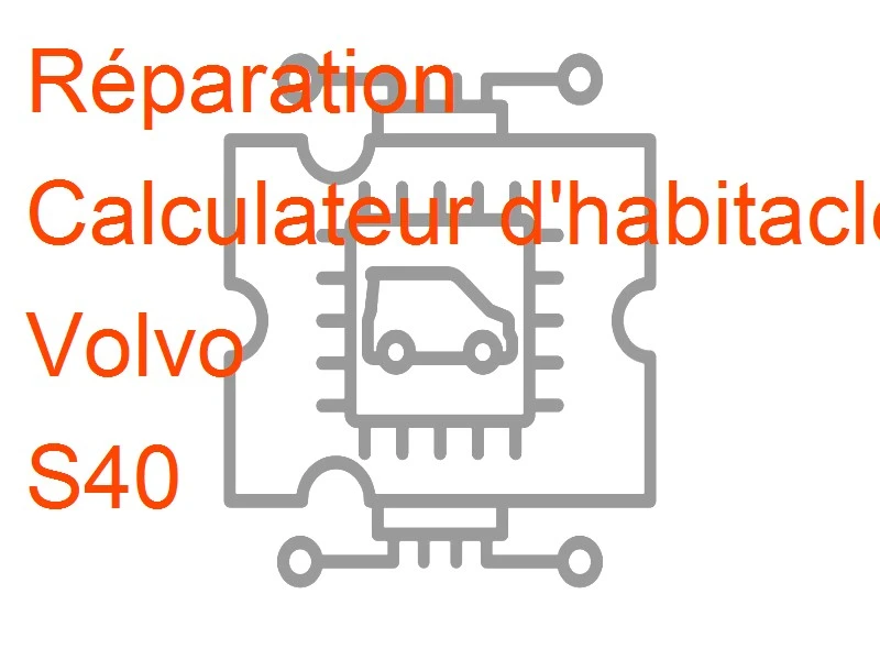 Calculateur d'habitacle CEM Volvo S40