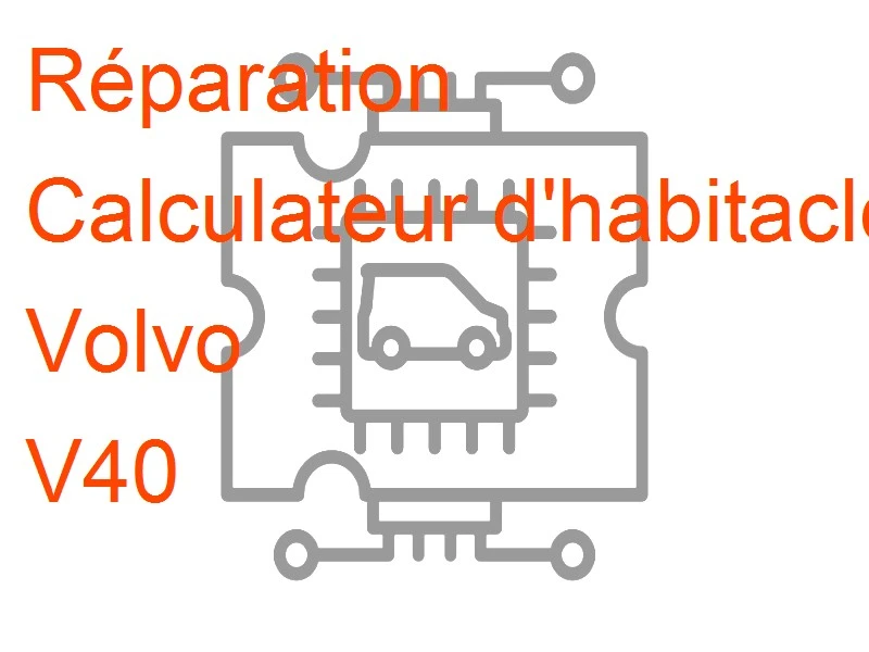 Calculateur d'habitacle CEM Volvo V40