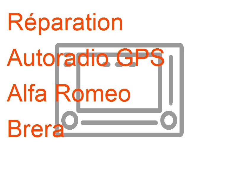 Autoradio GPS Alfa Romeo Brera Connect Nav