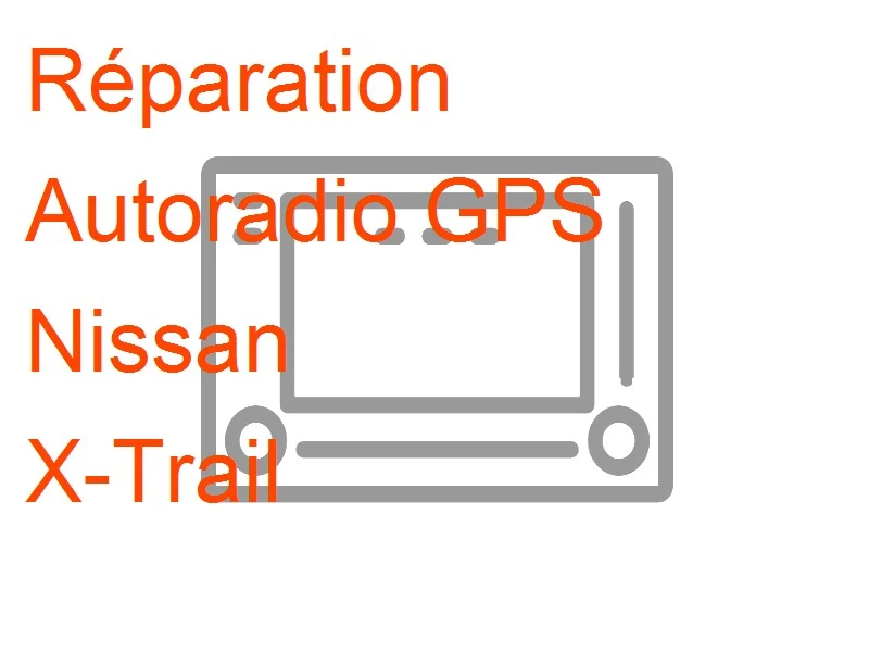 Autoradio GPS Nissan X-Trail Bosch 7513750235
