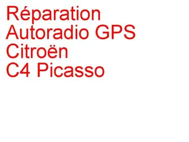 Autoradio GPS Citroën C4 Picasso