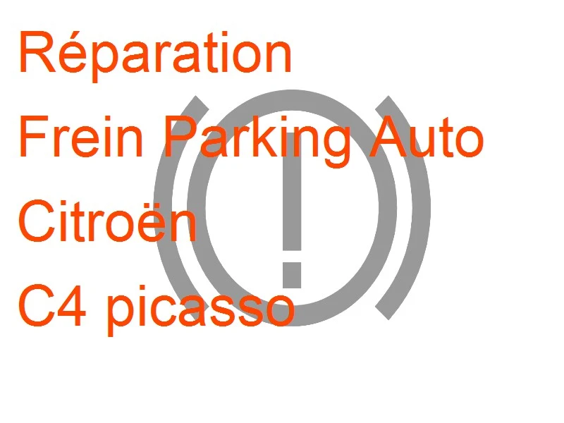 Frein Parking Auto Citroën C4 picasso