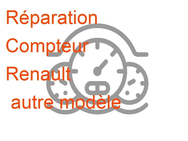 Compteur Renault autre modèle