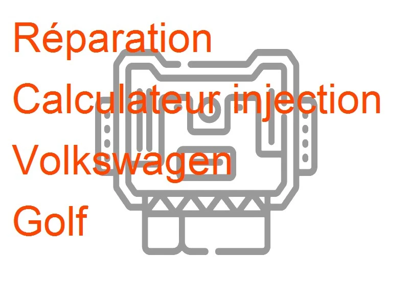 Calculateur injection Volkswagen Golf