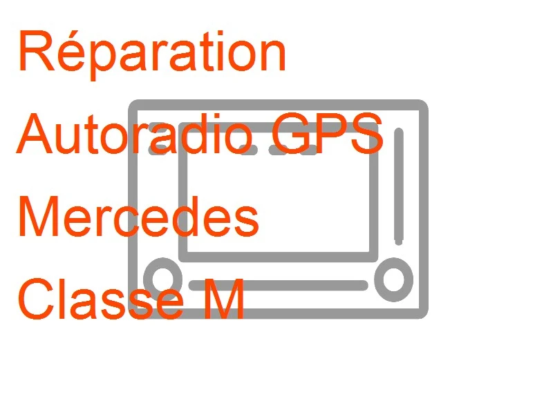 Autoradio GPS Mercedes Classe M