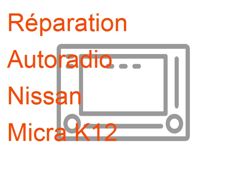 Autoradio Nissan Micra K12