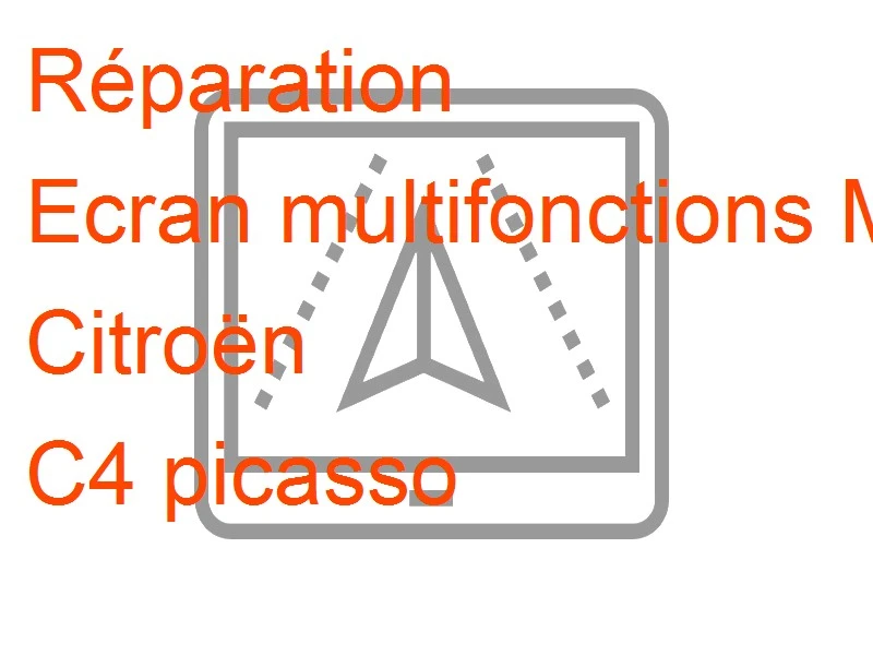 Ecran multifonctions MID Citroën C4 picasso