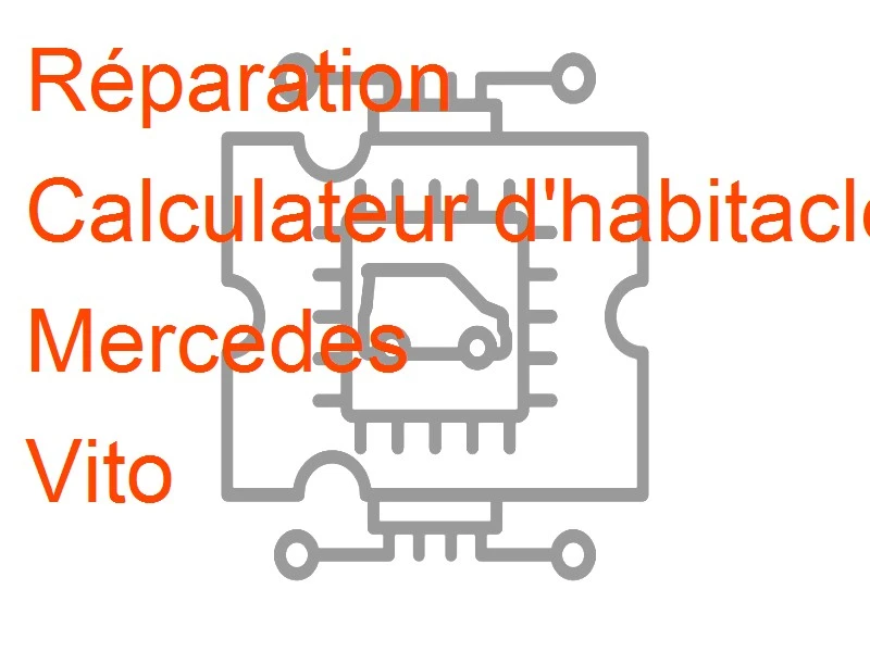 Calculateur d'habitacle UCH Mercedes Vito