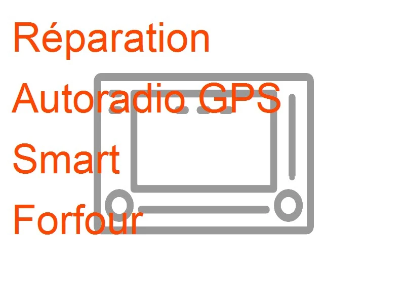 Autoradio GPS Smart Forfour Bosch