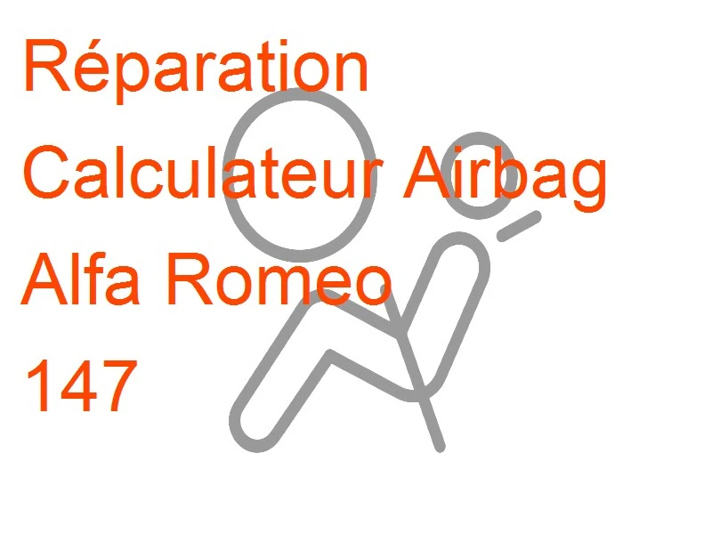 Calculateur Airbag Alfa Romeo 147 Siemens 5WK43277