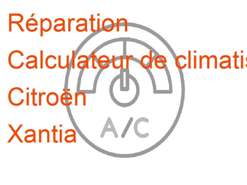 Calculateur de climatisation Citroën Xantia