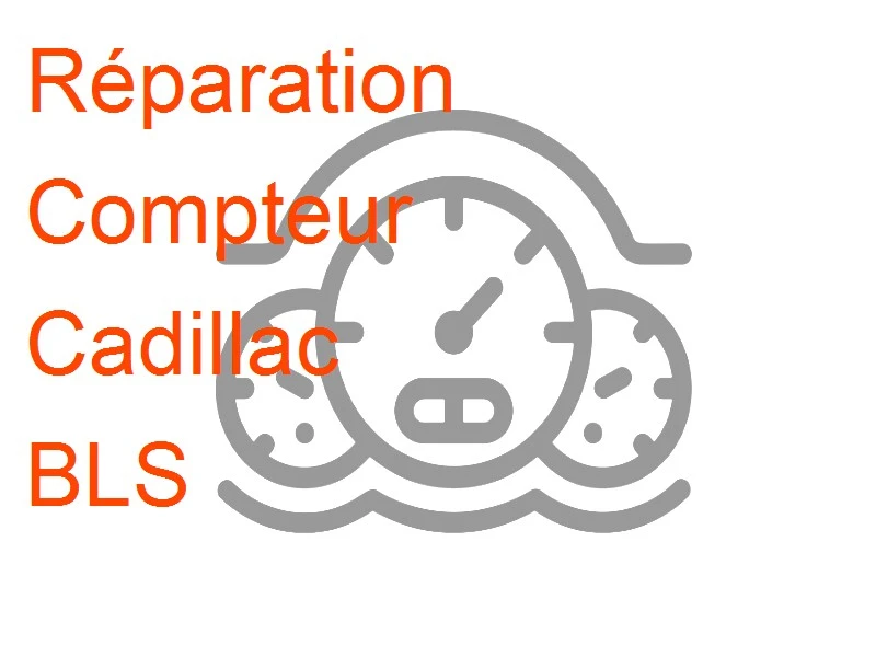 Compteur Cadillac BLS