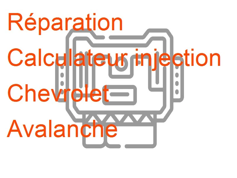 Calculateur injection Chevrolet Avalanche